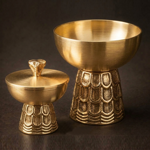Ensemble de brûleurs d'encens en revêtement poudré noir mat avec base texturée argentée en forme ronde pour la décoration de la maison et l'aromathérapie - Product Image 4