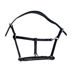 Licol pour cheval en cuir anglais de haute qualité, style western, couleur personnalisable, durable, portable, avec accessoires en laiton et en nylon - Product Image 1