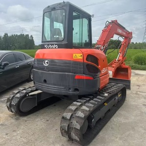 รถขุดขนาดเล็ก Kubota U55-5 น้ำหนัก 5.5 ตัน เครื่องขุดไฮดรอลิก พร้อมเครื่องยนต์ 47.6 แรงม้า และดีไซน์กะทัดรัดทันสมัย - Product Image 6
