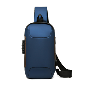 Sac bandoulière homme antivol personnalisé en nylon léger et imperméable avec support de charge pour téléphone – Nouvelle collection, Offre Spéciale - Product Image 2