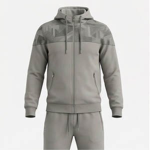 Survêtement en velours de haute qualité personnalisé pour hommes, vêtements de sport en velours, survêtement en molleton de luxe pour hommes, survêtements pour hommes - Product Image 1