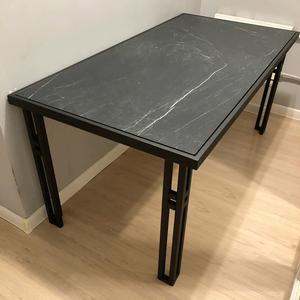 Mesa auxiliar moderna de metal plateado, estilo moderno, para sala de estar, decorativa, para el hogar. - Product Image 1