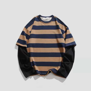 Camiseta Unisex de Manga Larga para Hombre, 100% Algodón, Doble Capa, Talla Grande, 300g, Ecológica, Cuello Redondo, Secado Rápido - Product Image 2
