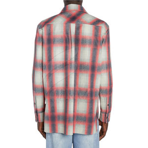 Chemise en flanelle de coton confortable pour hommes, prix de gros personnalisé, nouvelle arrivée, design attrayant - Product Image 2