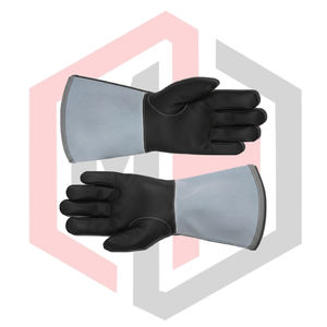 ถุงมือเชื่อม TIG หนังวัวแท้ ทนทาน แข็งแรง ป้องกันการฉีกขาด ป้องกันการบาด ป้องกันไฟ ป้องกันไฟฟ้าสถิตย์ 11 ออนซ์ 26 ซม. - Product Image 6