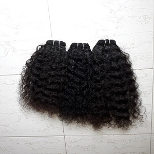 7HILLSHUMANHAIR Cheveux Indiens Vierge Ondulés 100% Naturels de Qualité Supérieure, Double Trame Faite à la Machine, Non Traités, Remy, Prêts à la Permanente, Pointes à Tissage Unique - Product Image 2