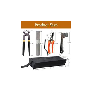 Kit d'outils professionnels pour fermeurs avec sac – Équipement complet pour l'entretien des sabots des animaux d'élevage - Product Image 2
