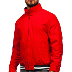 Custom Logo Korean Fashion Trends Spring Autumn Men's Casual Streetwear Nylon Black Multi Pocket Slim Fit Zipper Coat - Product Image 5
