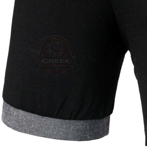 Chemises pour hommes en toile solide, confortables, respirantes, à séchage rapide, 100% coton, prix de gros abordable - Product Image 5