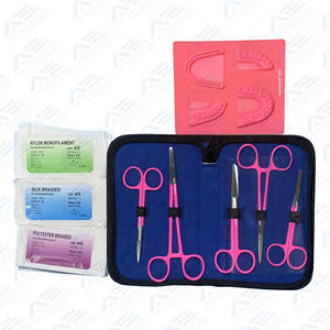 Instrumento médico, Kits de herramientas de práctica de sutura, gran oferta, Kit de práctica de sutura quirúrgica completa para entrenamiento, instrumento médico - Product Image 1