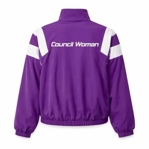 Chaqueta Cortavientos Casual NCNW Sorority, Chaqueta Impermeable para Exteriores, Chaqueta Ligera con Bordado para Mujer - Product Image 5