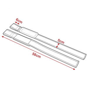 Muñequera Deportiva con Compresión y Soporte para el Pulgar para Sesiones de Levantamiento Intensas - Accesorio Ajustable para Gimnasio - Product Image 2