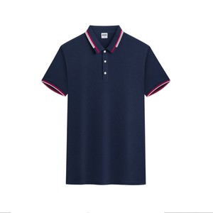 Summer Casual <b>Men's</b> <b>Polo</b> <b>Shirt</b> 100% Cotton Woven Sports Leisure Printed Short Sleeved Formal <b>Polo</b> T-<b>Shirts</b> for <b>Men</b> - Product Image 2