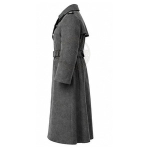 Manteau Homme Léger et Respirant à Double Boutonnage, Manches Ajustables, Coupe Longue, Écologique, avec Couche Extérieure Durable - Product Image 6