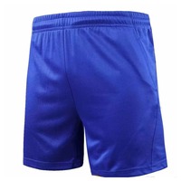 Özel Mavi Erkek Yazlık Tenis ve Badminton Üniforma Seti Nefes Alabilen Hızlı Kuruyan %100 Polyester Kısa Kollu Tişörtler