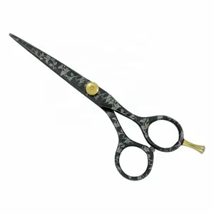 TOP GRADE Hairdressing Scissors JP 440C Professional Barbers Cutting Scissors Thinning Shears Hair Scissors