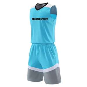 Uniforme de Baloncesto Unisex Ligero, Transpirable y de Secado Rápido, Talla Grande, 100% Poliéster, Totalmente Personalizable, Superventas - Product Image 2