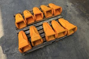 Dents de seau résistantes aux chocs, meilleures ventes, pièces de rechange d'excavateur personnalisées, bons cosmétiques, pièces de rechange de machines minérales 2023 - Product Image 2