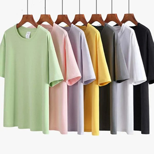 เสื้อยืดทรงปกติ ความหนาแน่นสูง 220 GSM ผ้าฝ้ายเนื้อหนักคุณภาพสูง รับสั่งทำพิมพ์ลายตามแบบ OEM ผู้ผลิตเสื้อผ้าสตรีทแวร์ - Product Image 4