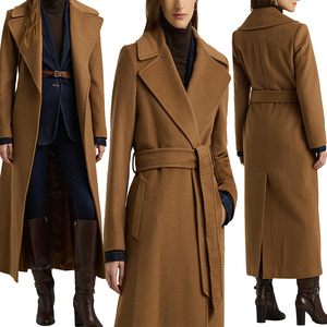 Nouvelle Trench-Coat Longue en Laine Véritable Double Face pour Femme – Élégante et Chaude pour l'Automne et l'Hiver – Manches Longues – Garde au Chaud - Product Image 6