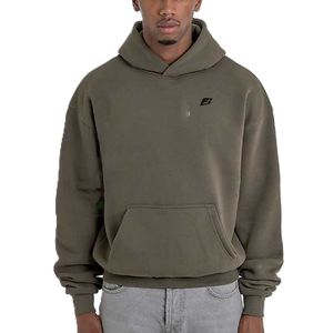 Sudaderas con Capucha Personalizadas para Hombre, de Algodón Grueso, Corte Holgado, Hombros Caídos, Estilo Urbano, Marca Personalizada, Etiqueta Privada - Product Image 1