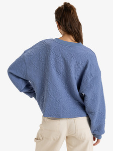 Sudadera Personalizada para Mujer, con Estampado en Relieve, Acolchada, Cuello Redondo Texturizado, Mezcla de Algodón Premium, Sudadera con Capucha - Product Image 6