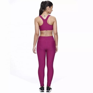 Women's High-Waist Fitness Clothing Plus Size Gym And Yoga Set With Shorts Summer Wholesale Gym Running Leggings Yoga Set - Product Image 4
