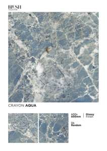 Carrelage en porcelaine haute brillance 600x600mm, conçu pour une surface lumineuse, un effet visuel profond et une stabilité durable du revêtement. - Product Image 2