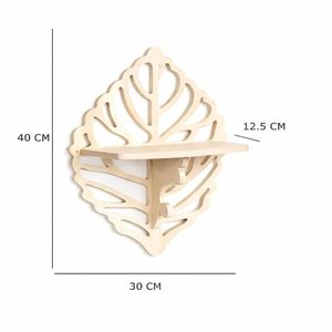 Art Deco Solid Wood <b>Floating</b> <b>Wall</b> <b>Shelf</b> Eco-Friendly Wedding Storage Trays Decorative <b>Wall</b> Mounted Display - Product Image 3