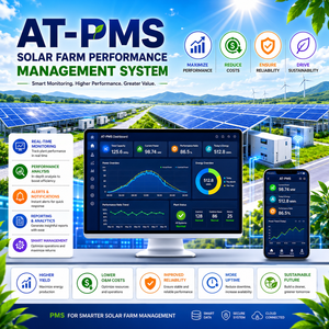 Plataforma Inteligente de Monitoreo de Energía Solar y Optimización de Energía |   AT-SOLAR PMS OEM Disponible - Product Image 1