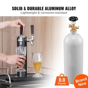 Regolatore di Pressione CO2 Resistente 0-60 PSI con Manometro, Regolatore di Pressione Regolabile per Cilindri di Gas per Sistemi di Birra - Product Image 1