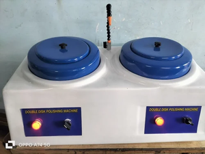 เครื่องขัดแบบดิสก์คู่สำหรับการเตรียมตัวอย่างทางโลหะวิทยา อุปกรณ์ห้องปฏิบัติการ - Product Image 2