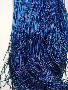 Fil métallique fin français en cuivre lisse argenté antique, pour broderie à la main, fil à bullion, fil indien Gimp Dabka Purl, durable, 3,8 cm - Product Image 5