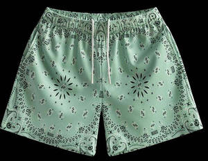 Shorts de sport et de fitness pour la course et la gym, en mesh compressif, décontractés, personnalisables par sublimation, OEM, pour l'été et le printemps - Product Image 5