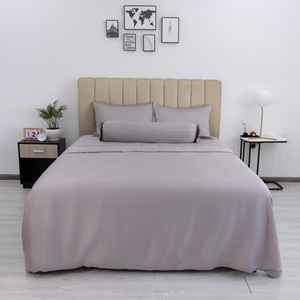 Offre Spéciale luxe 100% Satin Jacquard mariage quatre pièces Kit personnalisé imprimé Polyester motif écologique Anti-allergie moderne - Product Image 2