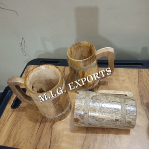 Vente Flash : Tasse en Bois de Luxe Portable Style Américain Écologique pour Voyage, Année 2026, M.I.G. EXPORTATIONS - Product Image 3