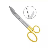 Ciseaux à pansements Lister, kit d'instruments, qualité supérieure pour infirmières, acier inoxydable chirurgical, manuel, certifié CE ISO13485, pour paramédicaux
