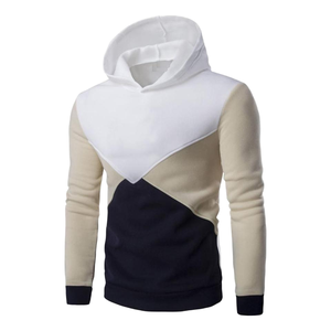 Sweatshirts à capuche en molleton personnalisés pour hommes, vêtements de rue à motif solide pour la saison d'hiver, grande taille et Offre Spéciale - Product Image 1