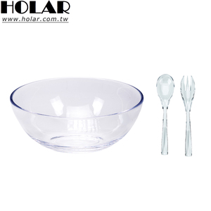[Holar] Ensemble de grands bols mélangeurs transparents en plastique fabriqués à Taïwan pour la restauration, les fêtes et la maison - Product Image 1