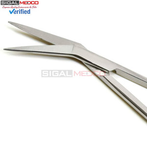 Iris Angular Scissor 11cm 4.5 Inch High Quality Stainless Steel Tissue Surgery Sharp Dental Scissors Medic Instruments - Product Image 2