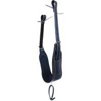 Cinche de cheval en cuir marron sur mesure |   Sangle de selle Western à harnais sculpté, équipement d'équitation durable, produits équestres de qualité supérieure