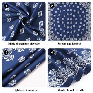 Fashion Satin Hair Scarf for Women Sleeping <b>Head</b> <b>Wrap</b> Bulk Order - Product Image 4
