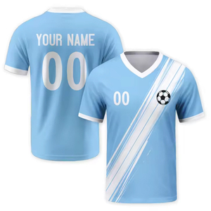 Camiseta de Fútbol Personalizada con Sublimación para las Finales Mundiales de Fútbol 2026, Impresión Completa, OEM, Secado Rápido, Transpirable, para Equipos de Fútbol - Product Image 3