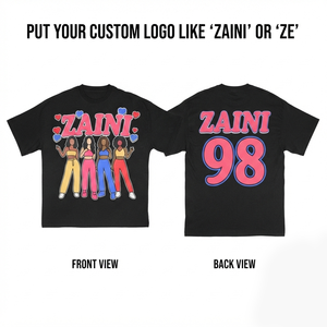 ZAINI เสื้อยืดผู้ชายเรียบง่ายพรีเมี่ยม 100 ผ้าฝ้ายเจอร์ซีย์ 180 GSM สีดำคอกลมแขนสั้นป้องกันริ้วรอยเสื้อลำลองแนวสตรีท - Product Image 1