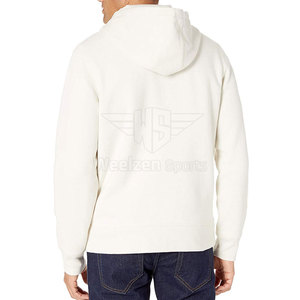 Sweat à capuche moderne pour homme, fermeture éclair intégrale, coupe confortable pour le streetwear et les activités de plein air, en coton mélangé. - Product Image 4