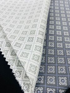 Geometric Grid Print 100% Cotton Shirting Fabric Woven Apparel <b>Material</b> for Kurta Shirt <b>Sewing</b> Textile Cloth Craft Supplies DIYs - Product Image 4