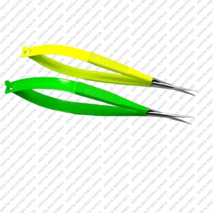 Custom Tungsten Carbide Lash Precision Scissors Straight & Curved Stainless Steel Beauty Grooming <b>Tool</b> Fine Tip Trimming <b>Shears</b> - Product Image 3