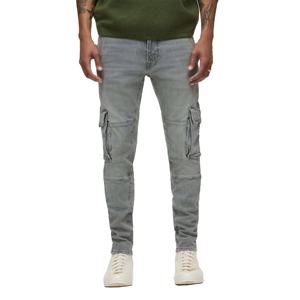 Pantalons cargo en velours côtelé pour hommes à prix avantageux, 6 poches, grande taille, imperméables, respirants, en velours côtelé lavé - Product Image 1
