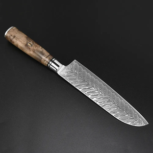 Couteau de chef en acier Damas de style moderne, manche en résine LEGACY BLADES 8-9,9 pouces, ambidextre, fait main, couteau de cuisine haut de gamme - Product Image 6