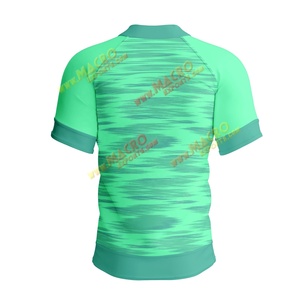 เสื้อแขนสั้นสำหรับผู้ใหญ่ผู้ชายชุดเครื่องแบบแฟนบอลรักบี้สไตล์ทีมออกแบบได้ตามต้องการสวมใส่สบาย - Product Image 2